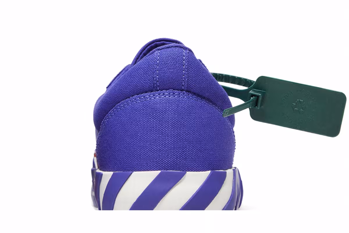 Off-White Vulc Sneaker Ultra Violet Yellow, view 8