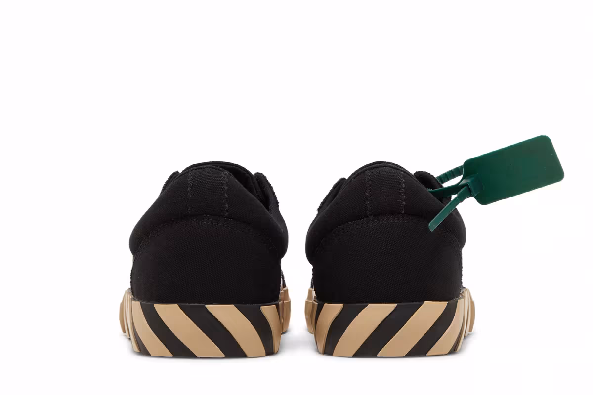 Off-White Vulc Sneaker Black Beige, view 7