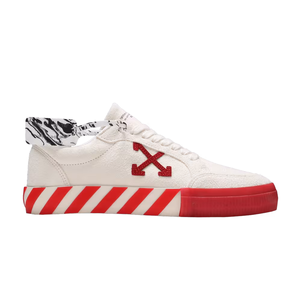 Off-White Vulc Sneaker Low White Red