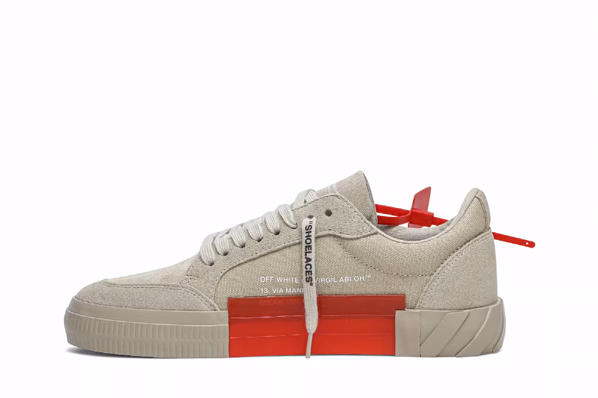 Off-White Vulc Sneaker Beige, view 4
