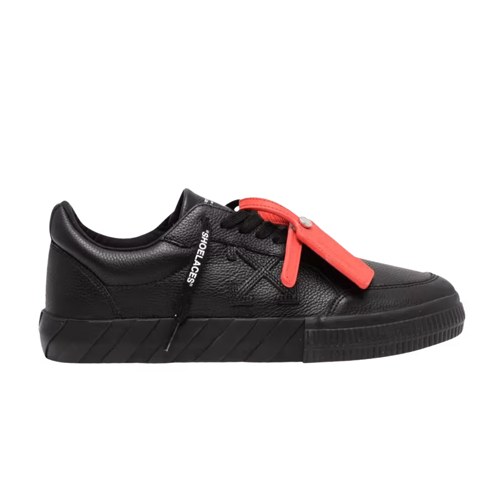 Off-White Vulc Sneaker Triple Black Leather