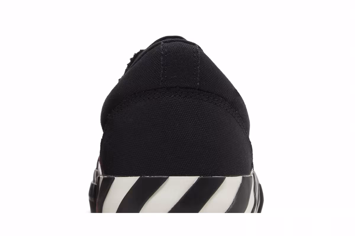 Off-White Vulc Sneaker Black White, view 8