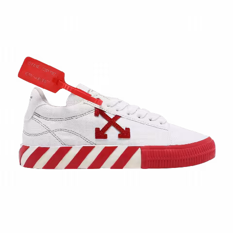 Off-White Wmns Vulc Sneaker 'White Red'