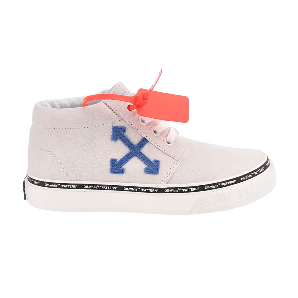 Off-White Vulc Sneaker Mid White Blue