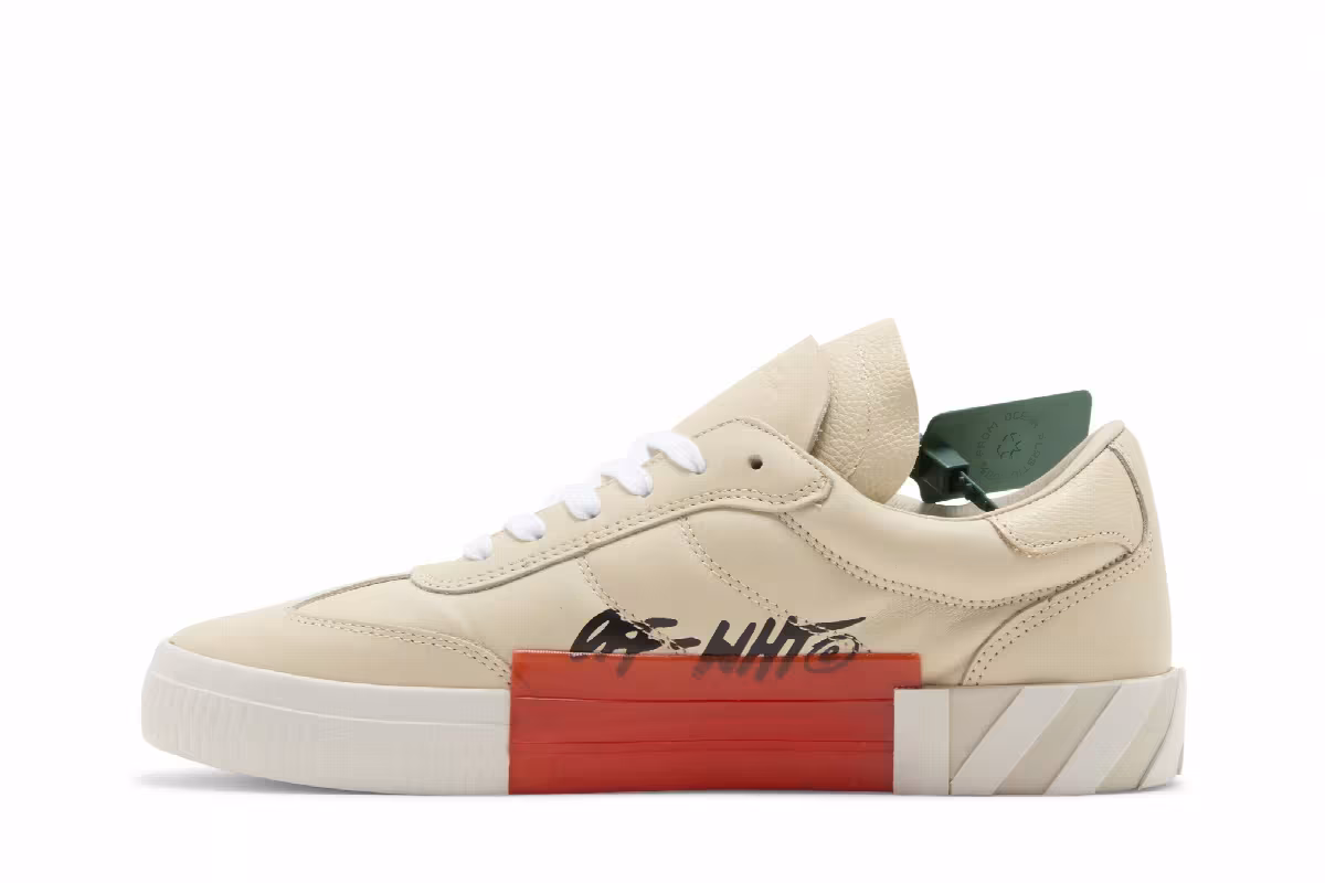Off-White Vulc Sneaker Beige, view 4