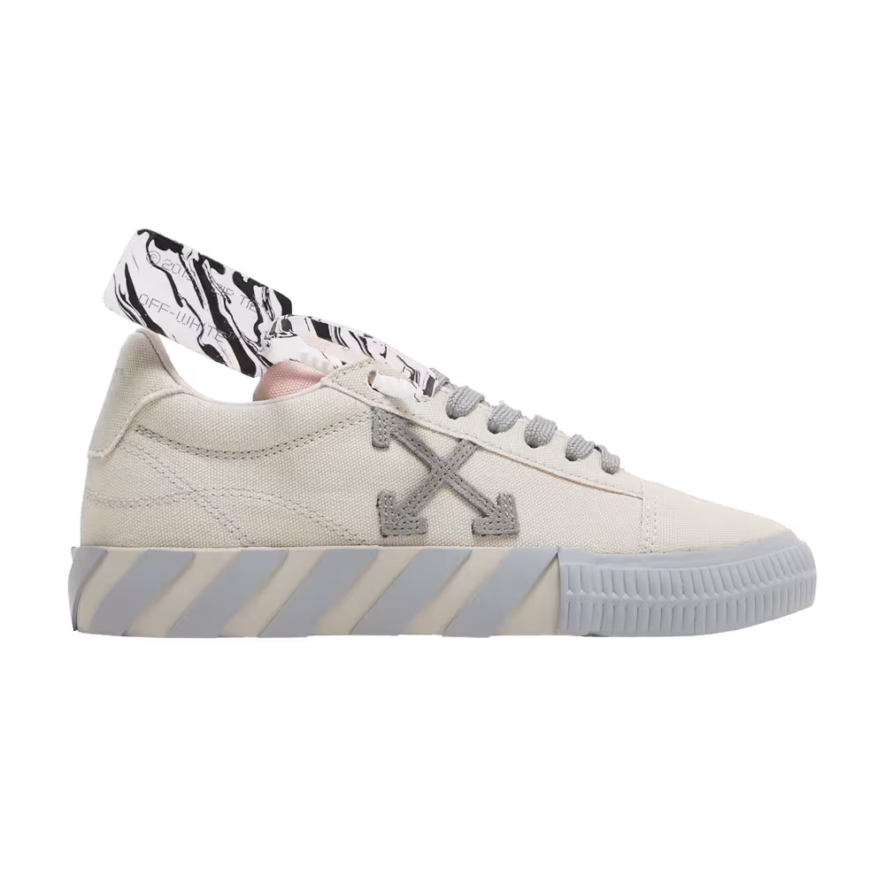 Off-White Women's Vulc Sneaker Beige Grey