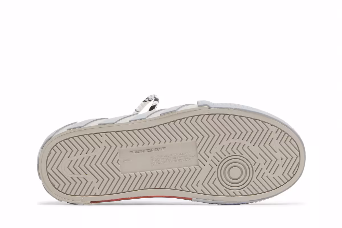 Off-White Women's Vulc Sneaker Beige Grey, view 5