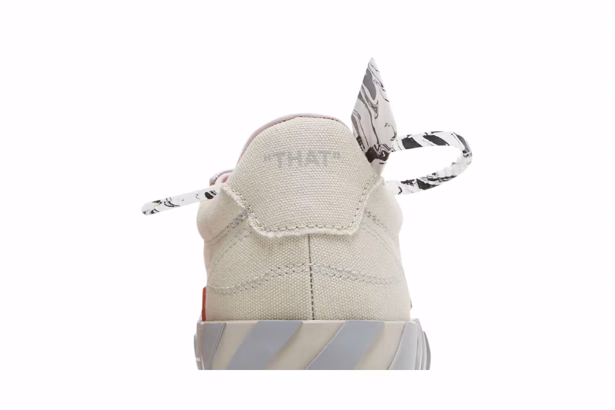 Off-White Women's Vulc Sneaker Beige Grey, view 8