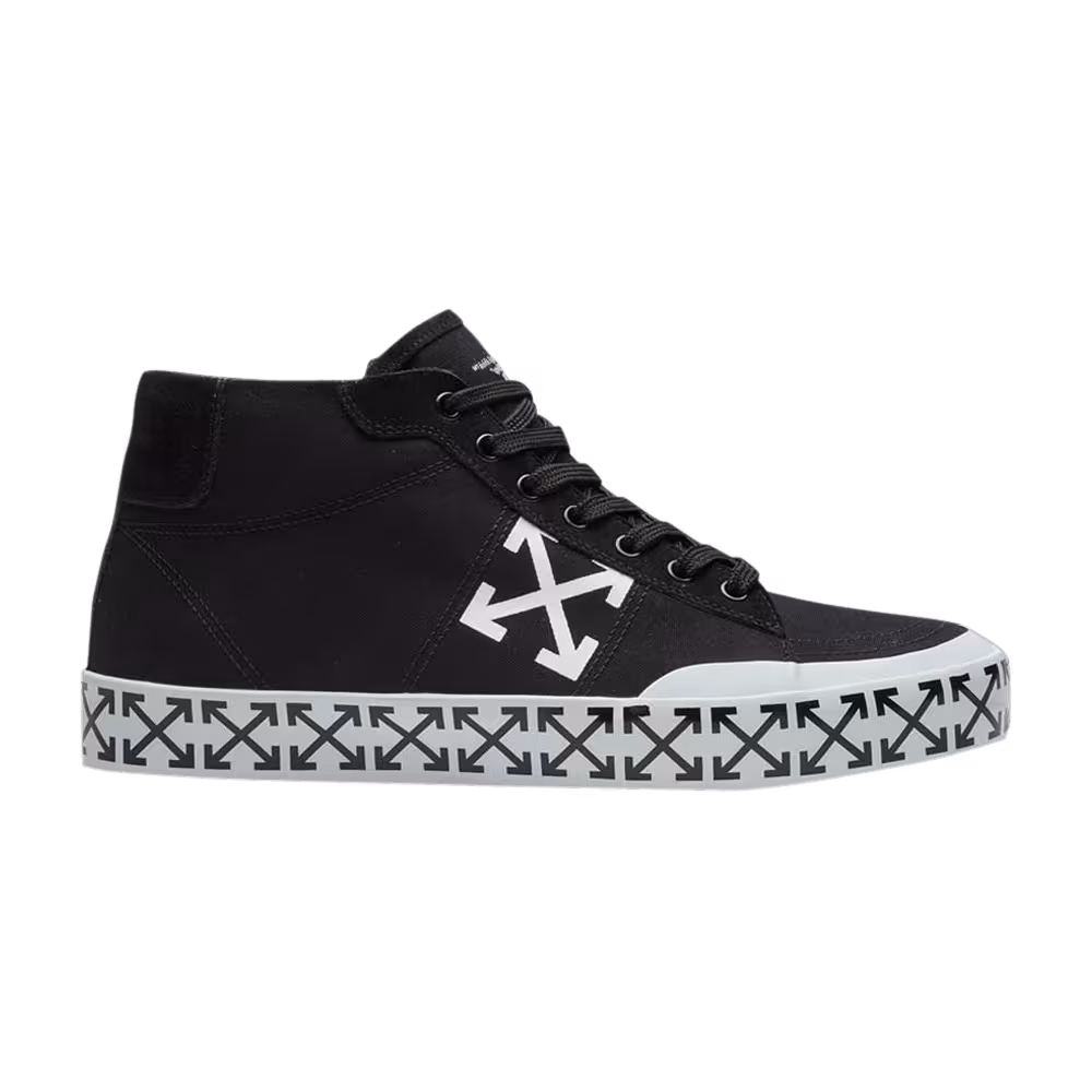 Off-White Vulc Sneaker Mid Arrow Print - Black