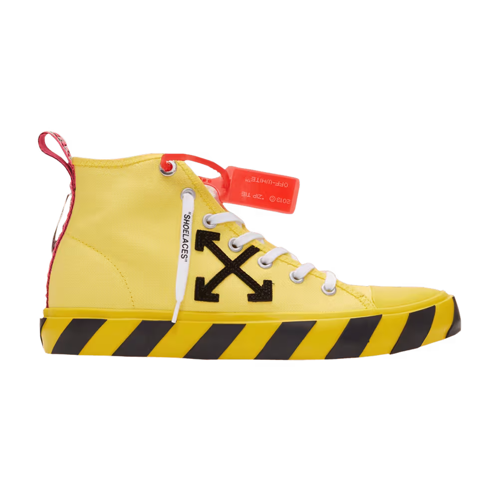 Off-White Vulc Sneaker Mid Yellow Black