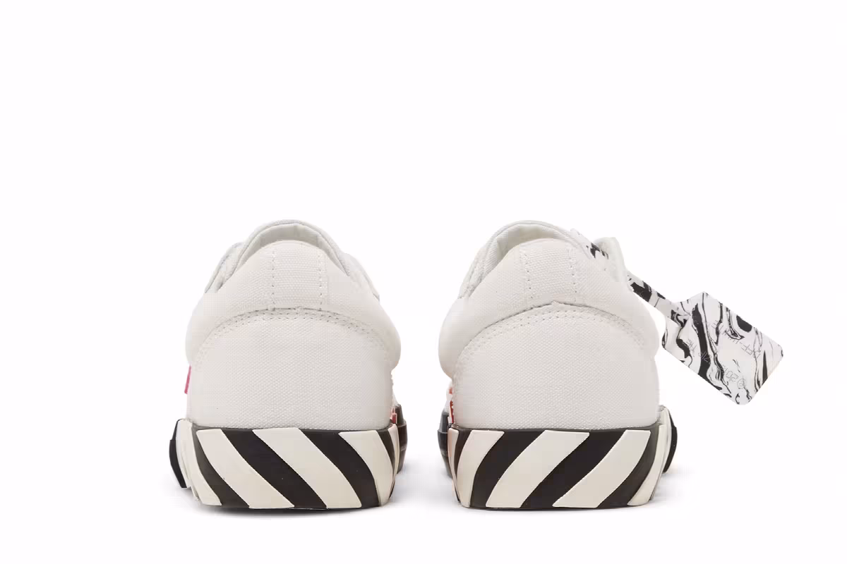 Off-White Women's Vulc Eco Sneaker White Fuchsia, view 7