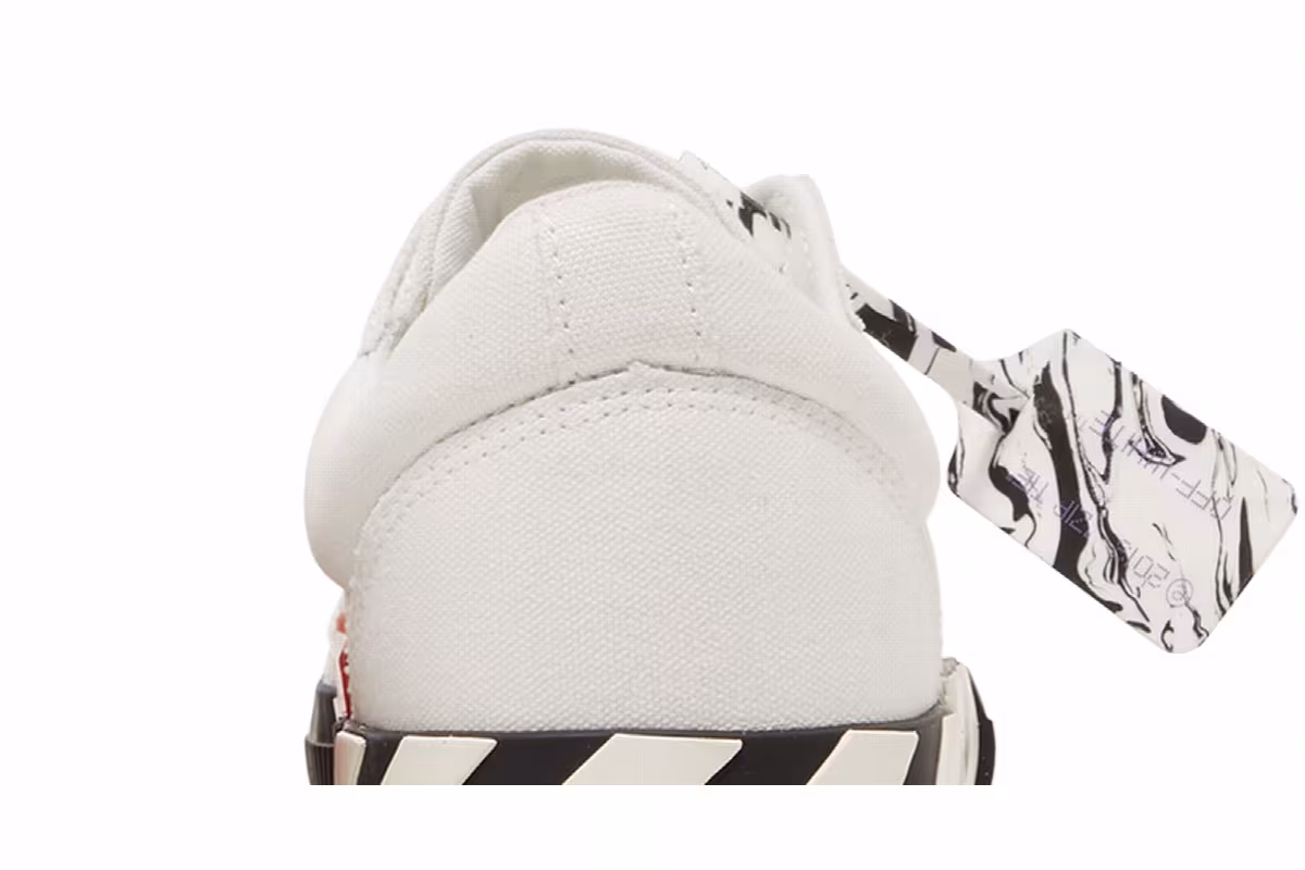 Off-White Women's Vulc Eco Sneaker White Fuchsia, view 8