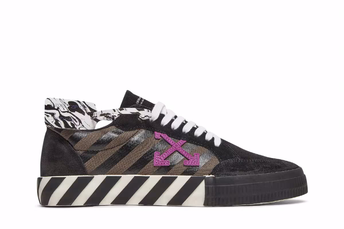 Off-White Vulc Sneaker Black Multi, view 2