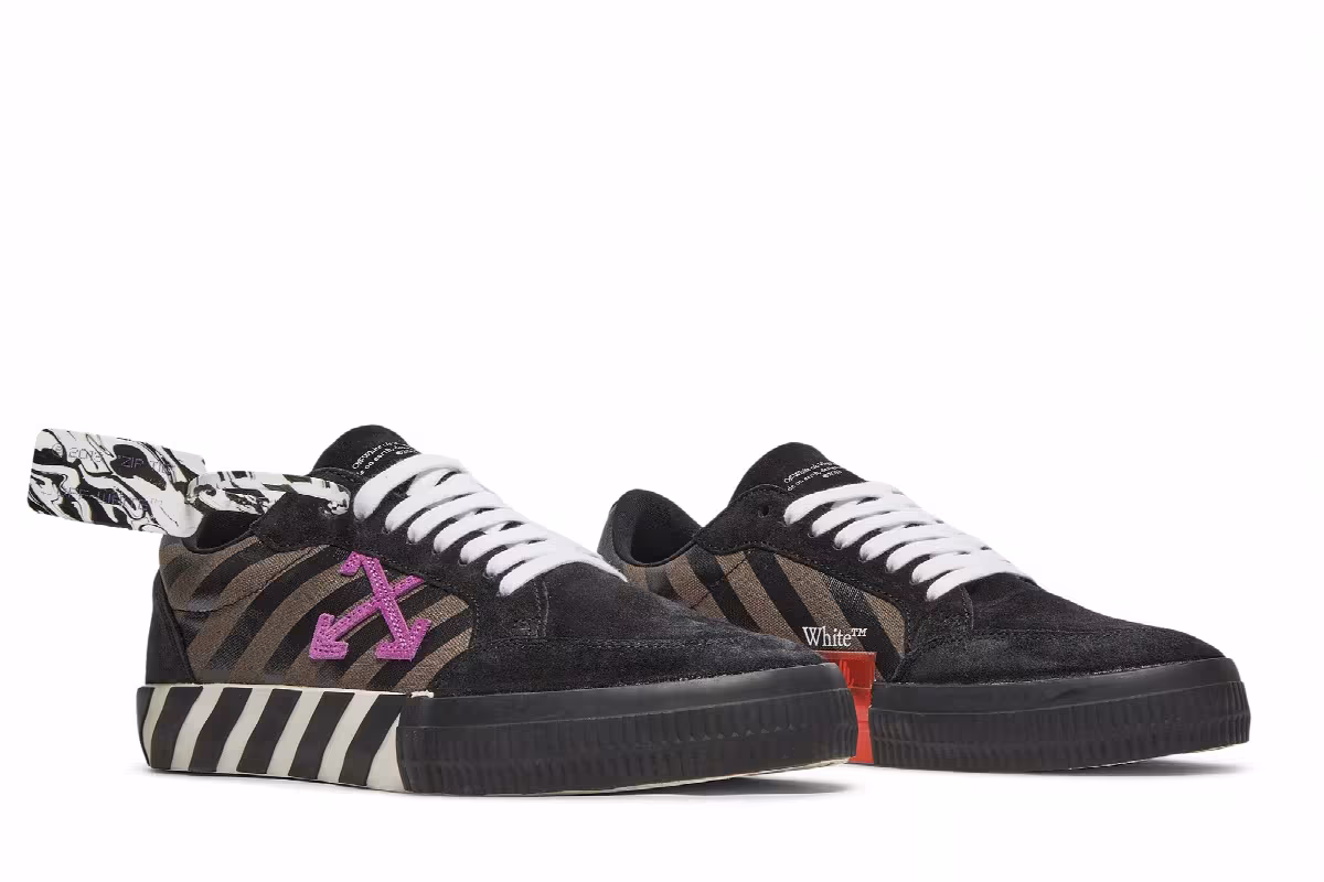 Off-White Vulc Sneaker Black Multi, view 9