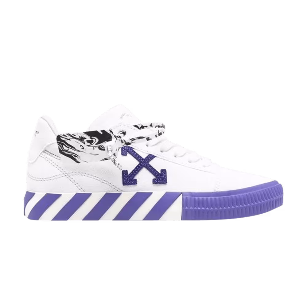 Off-White Women's Vulc Sneaker White Blue