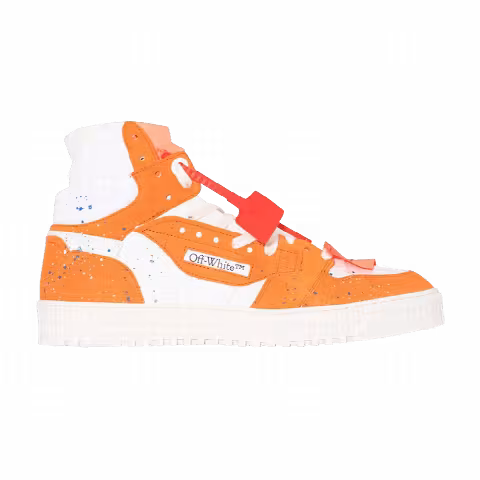 Off-White Wmns Off-Court 3.0 High 'Orange White Paint Splatter'
