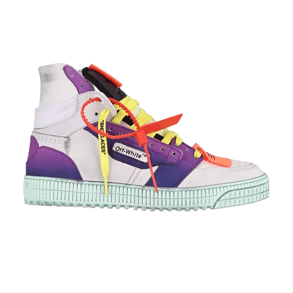 Off-White Women's Off-Court 3.0 High White Fuchsia