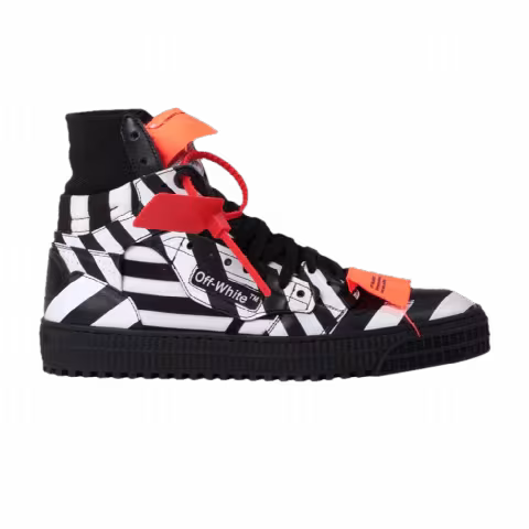 Off-White Wmns Off-Court 3.0 High 'Black White Striped'