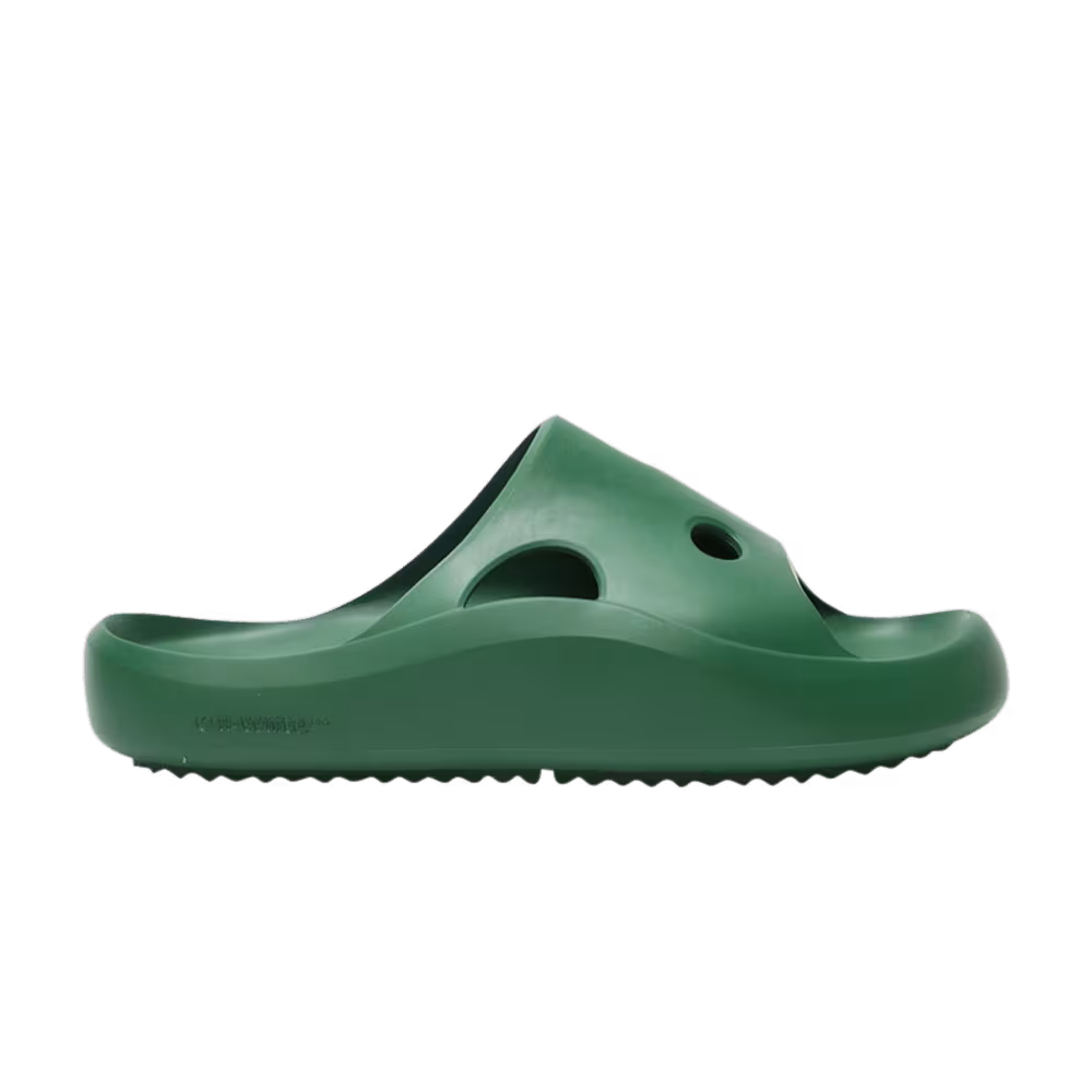 Off-White Meteor Rubber Sliders Green