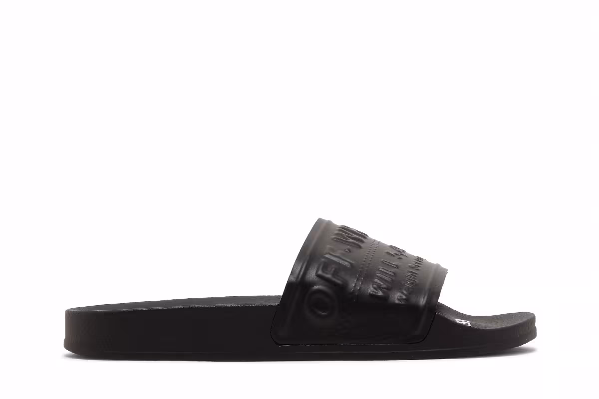 Off-White Women's Pool Sliders Black, view 2