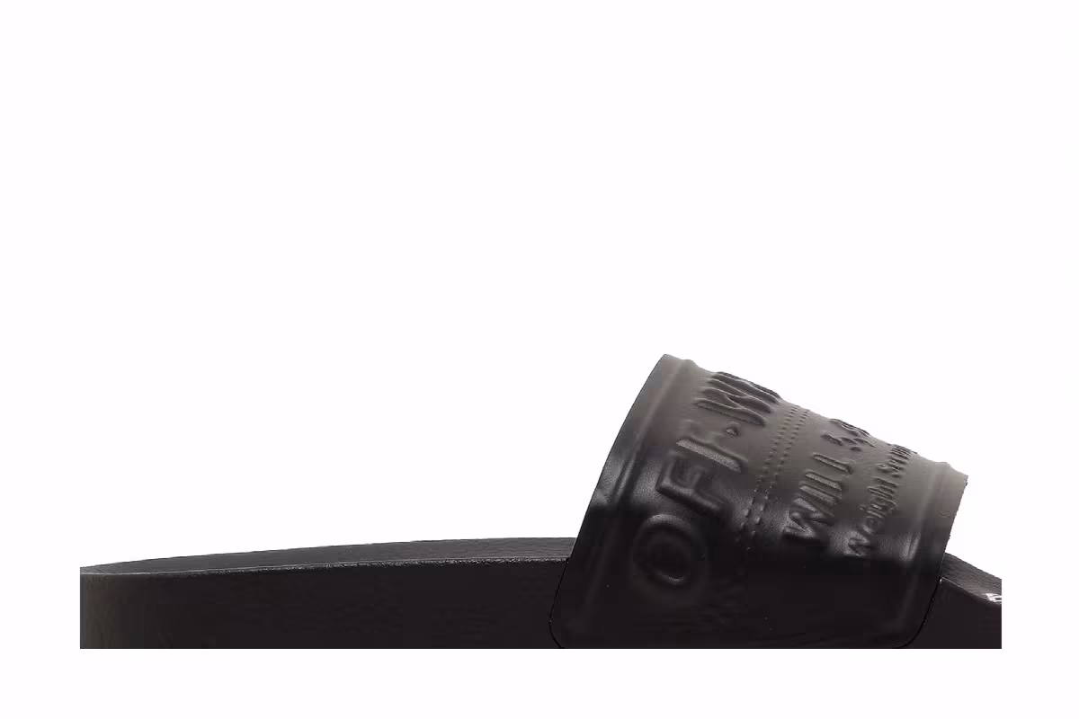 Off-White Women's Pool Sliders Black, view 3