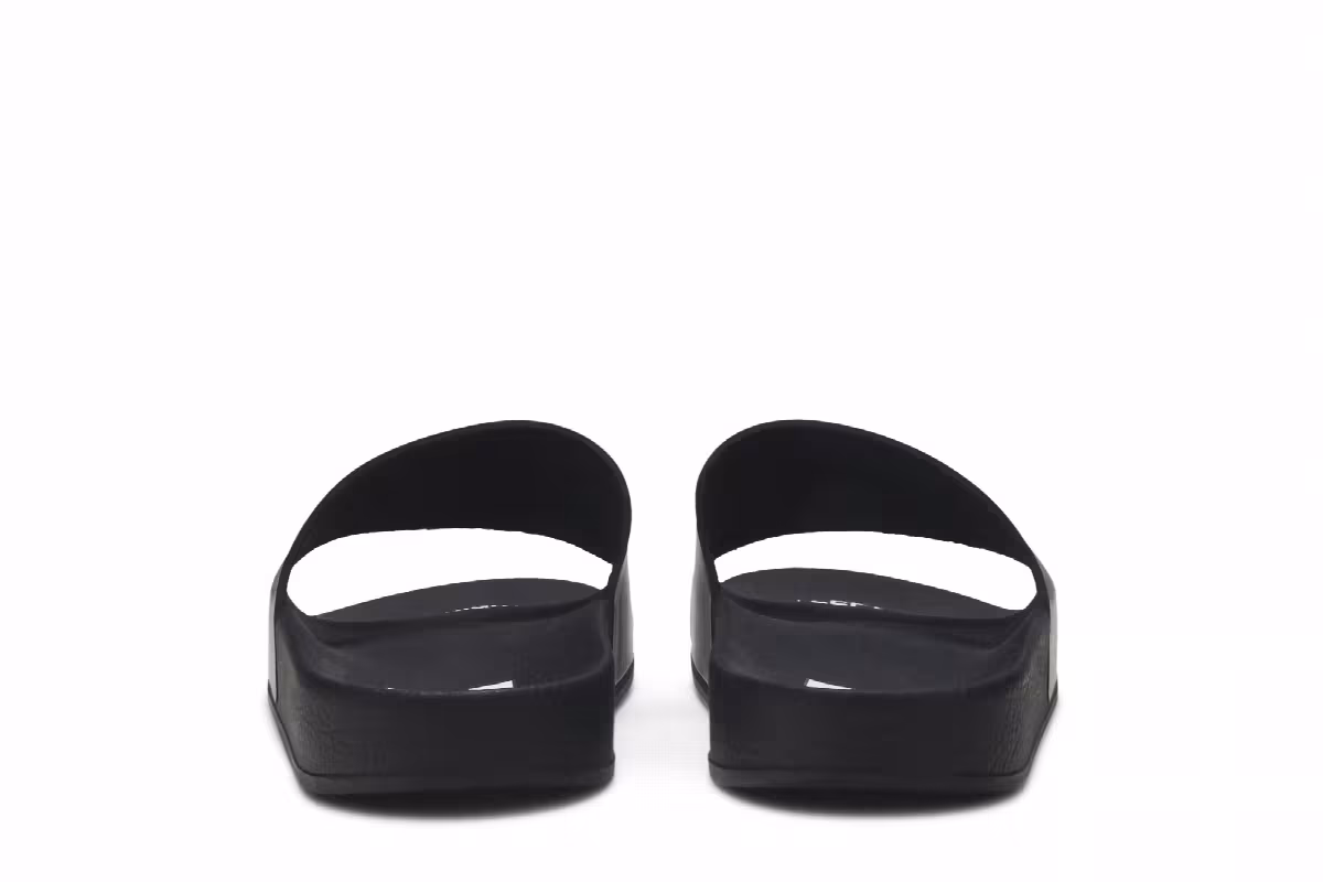 Off-White Print Sliders Black, view 7