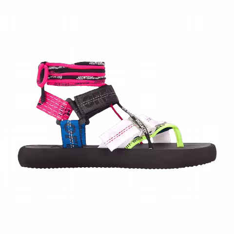 Off-White Wmns Multistrap Micro Sandal 'Black Multi'