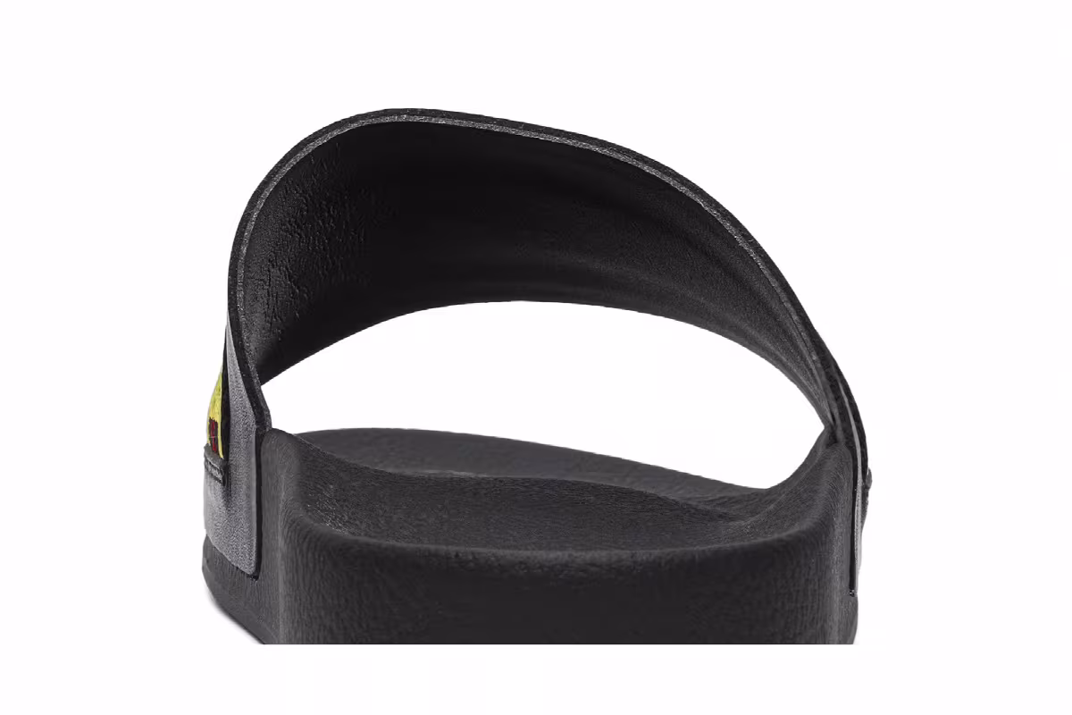 Off-White Industrial Sliders Black Yellow, view 8