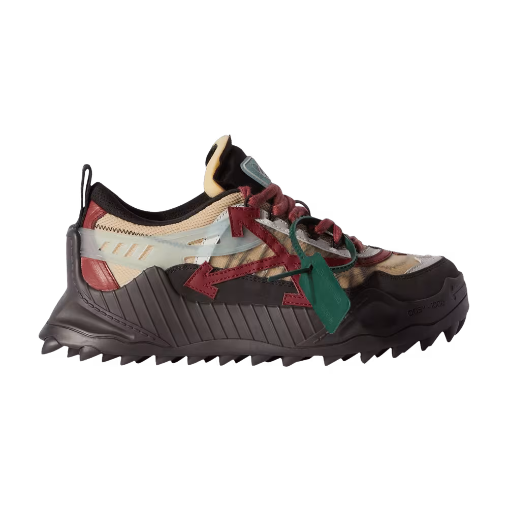 Off-White ODSY-1000 Black Burgundy
