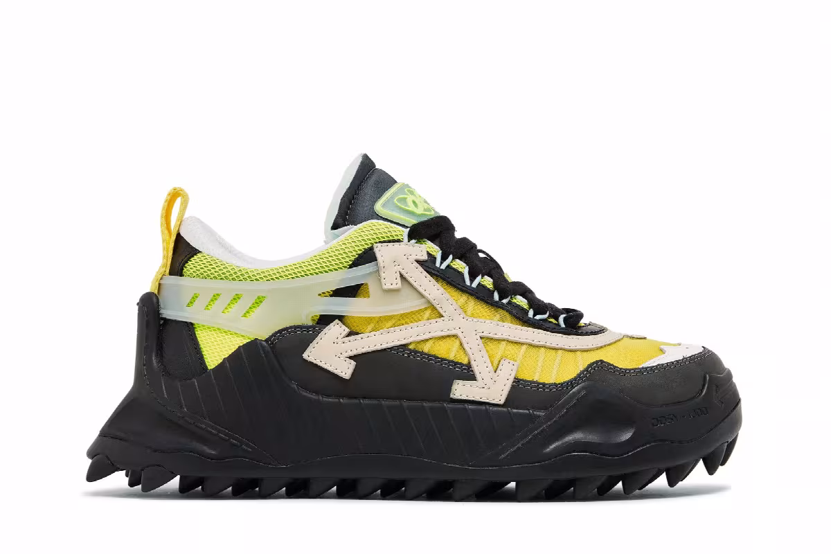 Off-White ODSY-1000 Black Green Yellow, view 2