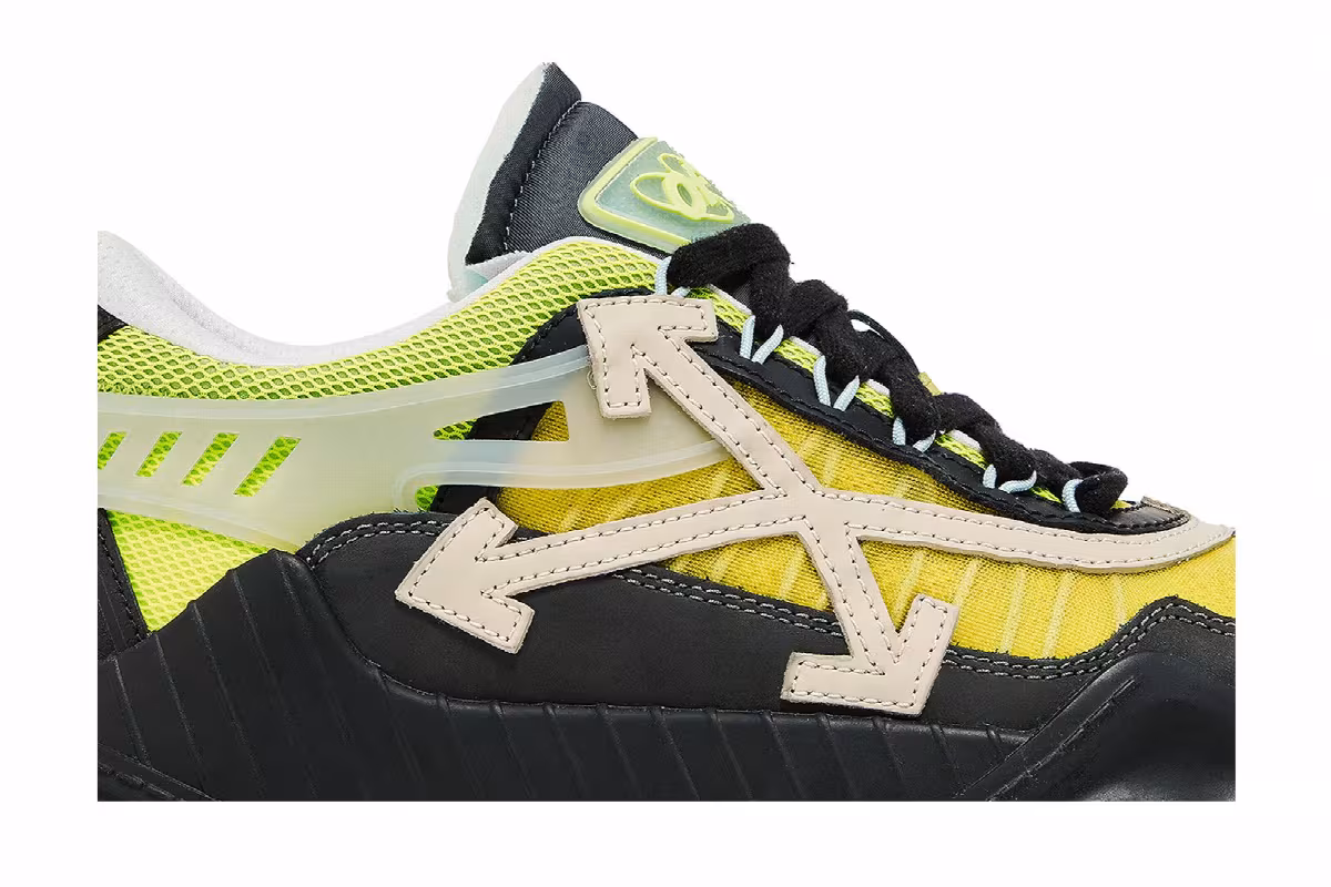 Off-White ODSY-1000 Black Green Yellow, view 3