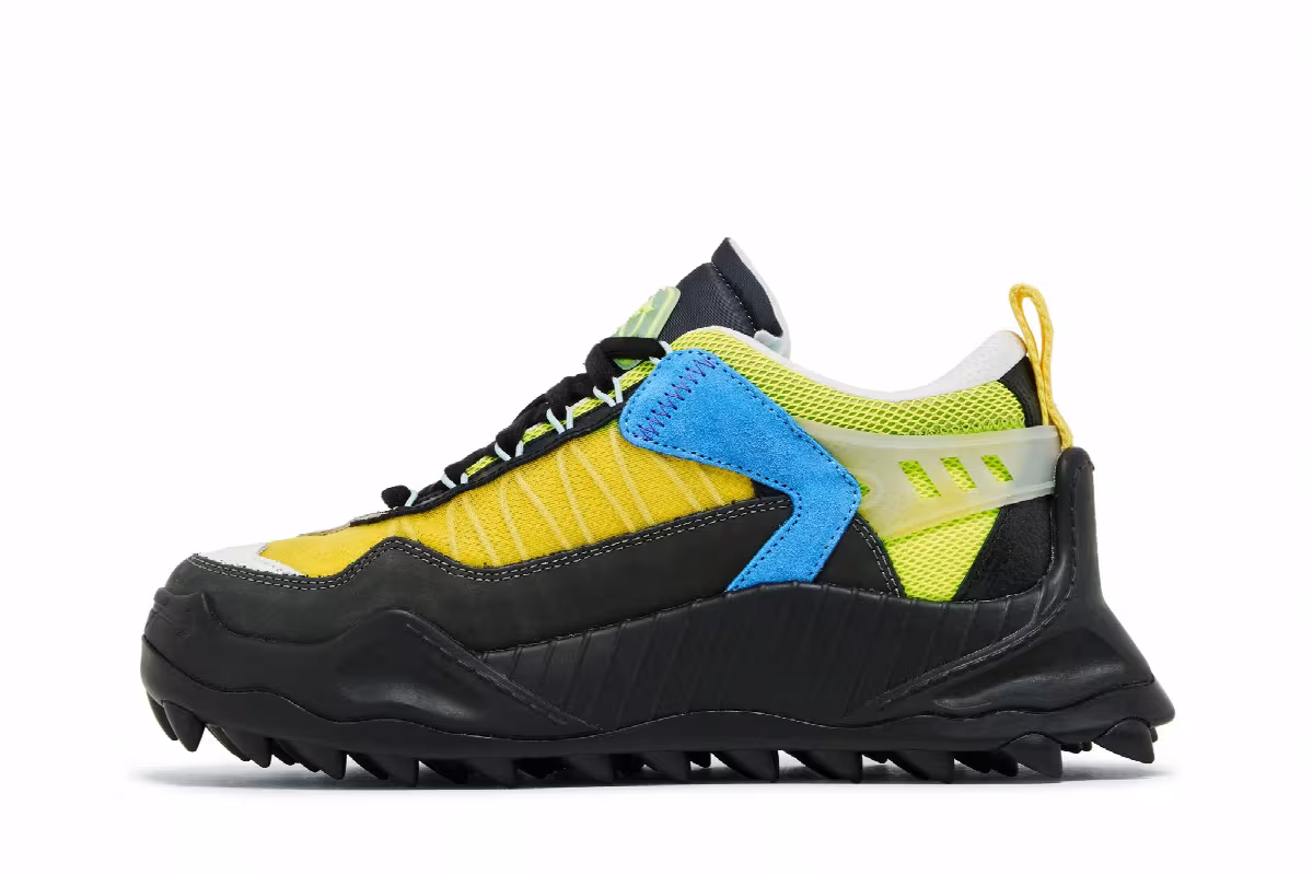 Off-White ODSY-1000 Black Green Yellow, view 4