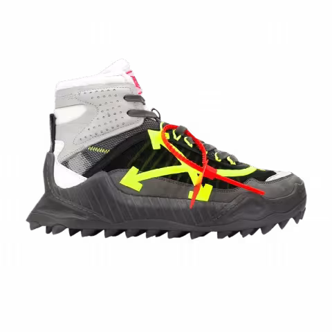 Off-White ODSY-1000 High 'Grey Fluorescent Yellow'