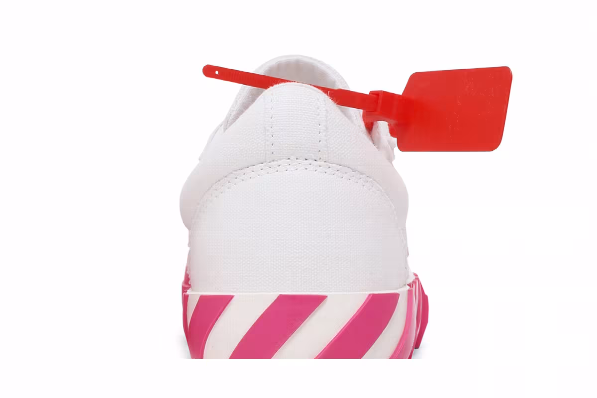 Off-White Women's Arrow Vulcanized Low White Fuchsia, view 8