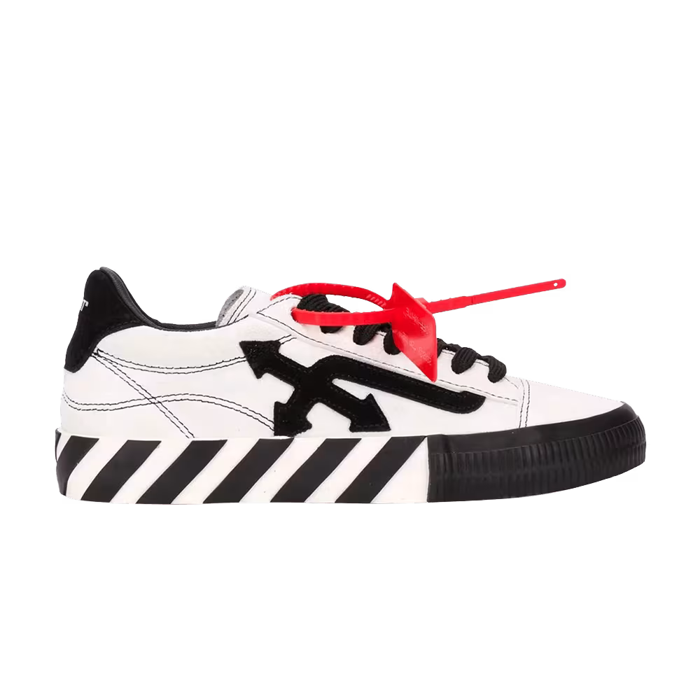 Off-White Women's Arrow Vulcanized Low White Black