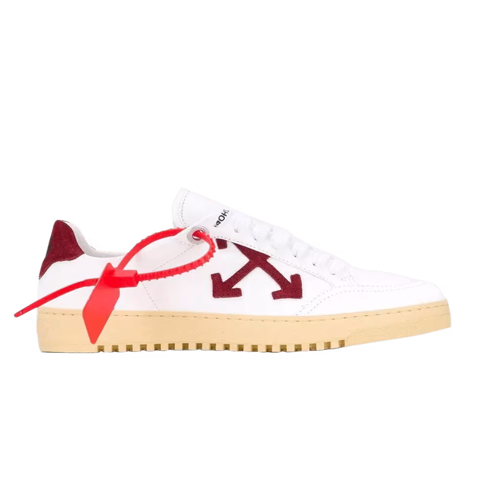 Off-White Women's Arrow 2.0 White Burgundy