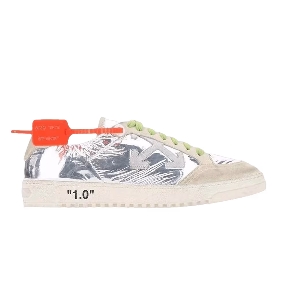 Off-White Arrow Low Silver Green