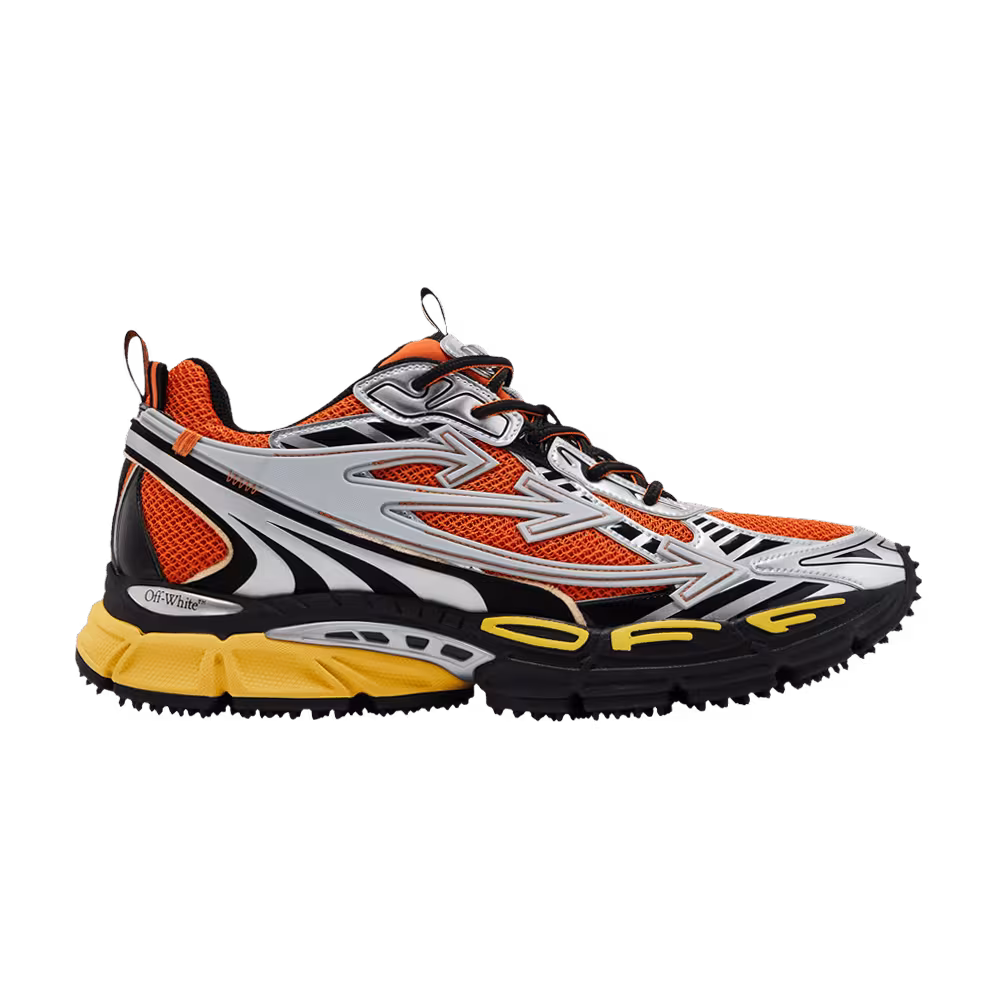 Off-White Be Right Back Silver Orange