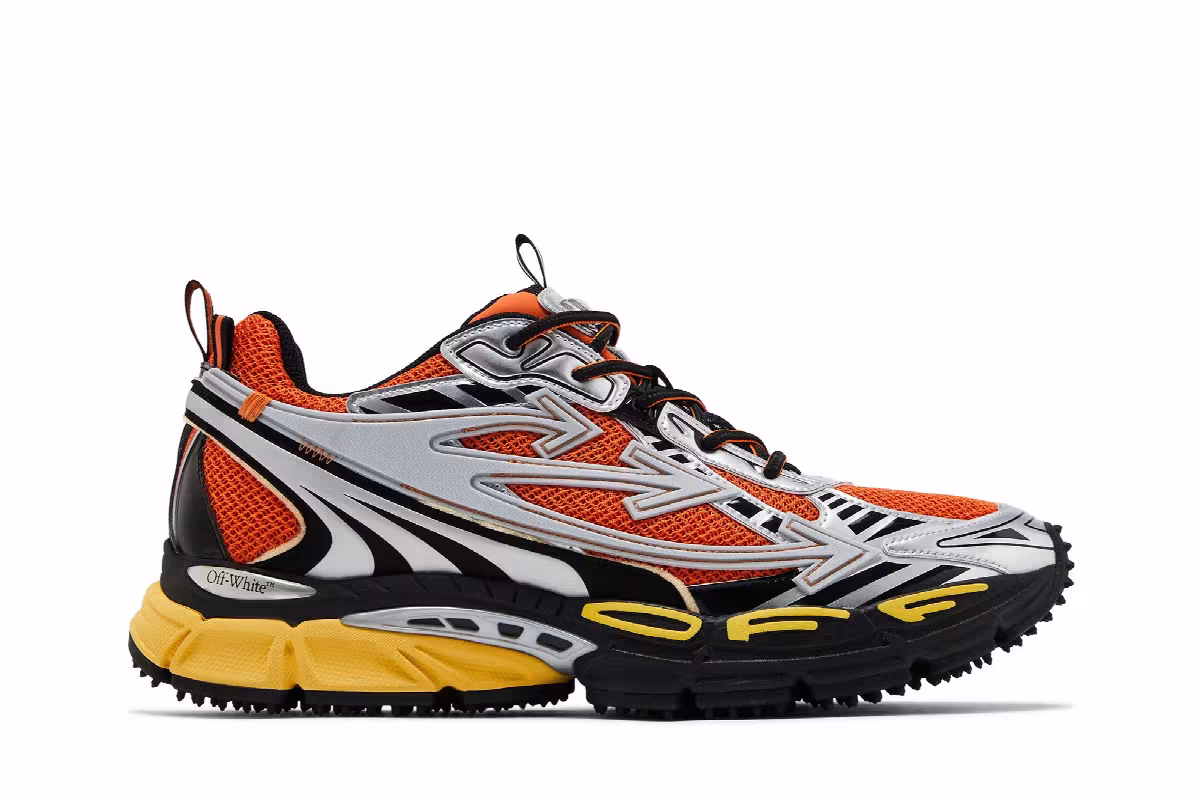 Off-White Be Right Back Silver Orange, view 2