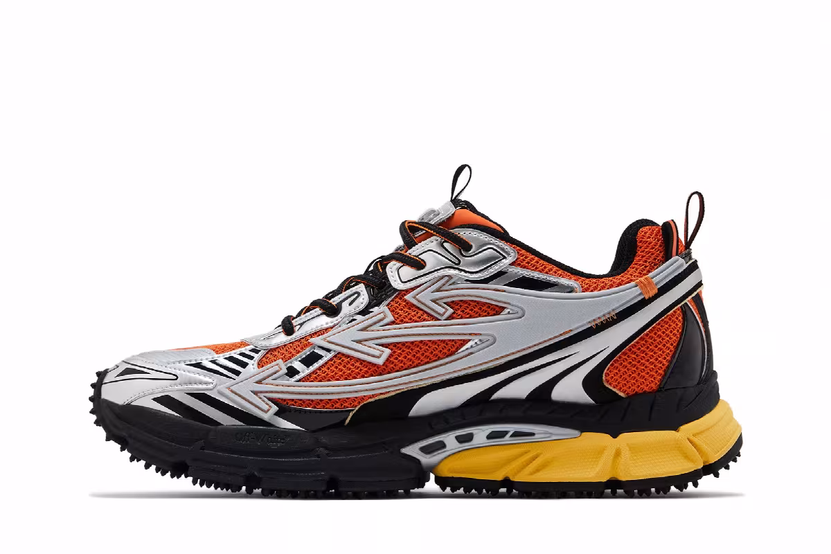Off-White Be Right Back Silver Orange, view 4