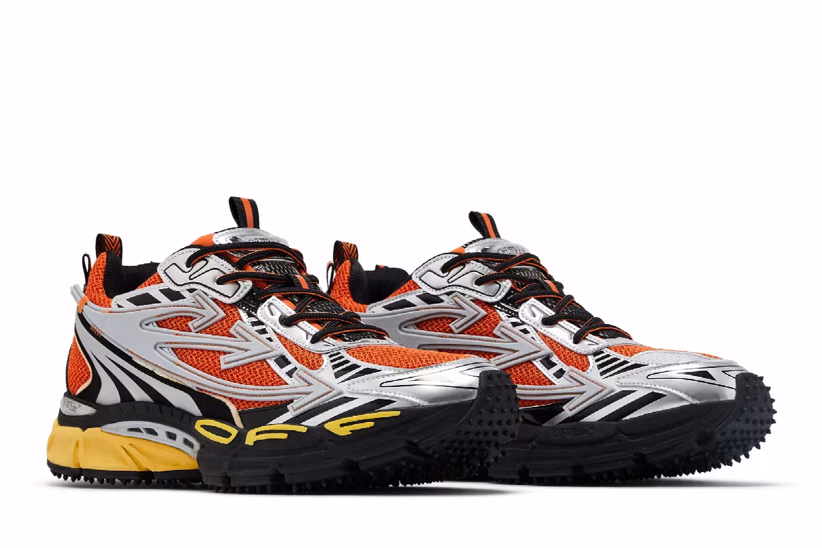 Off-White Be Right Back Silver Orange, view 9