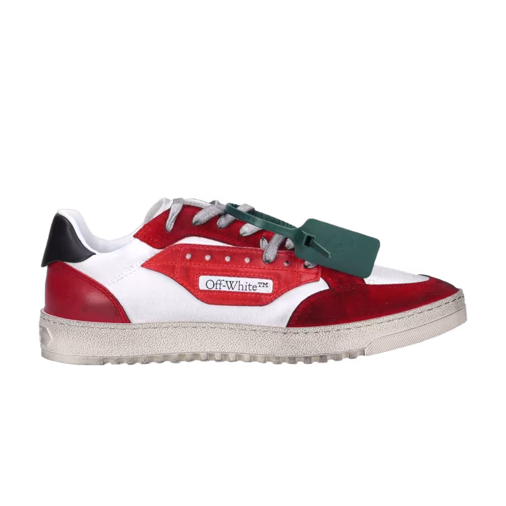Off-White 5.0 Low White Red