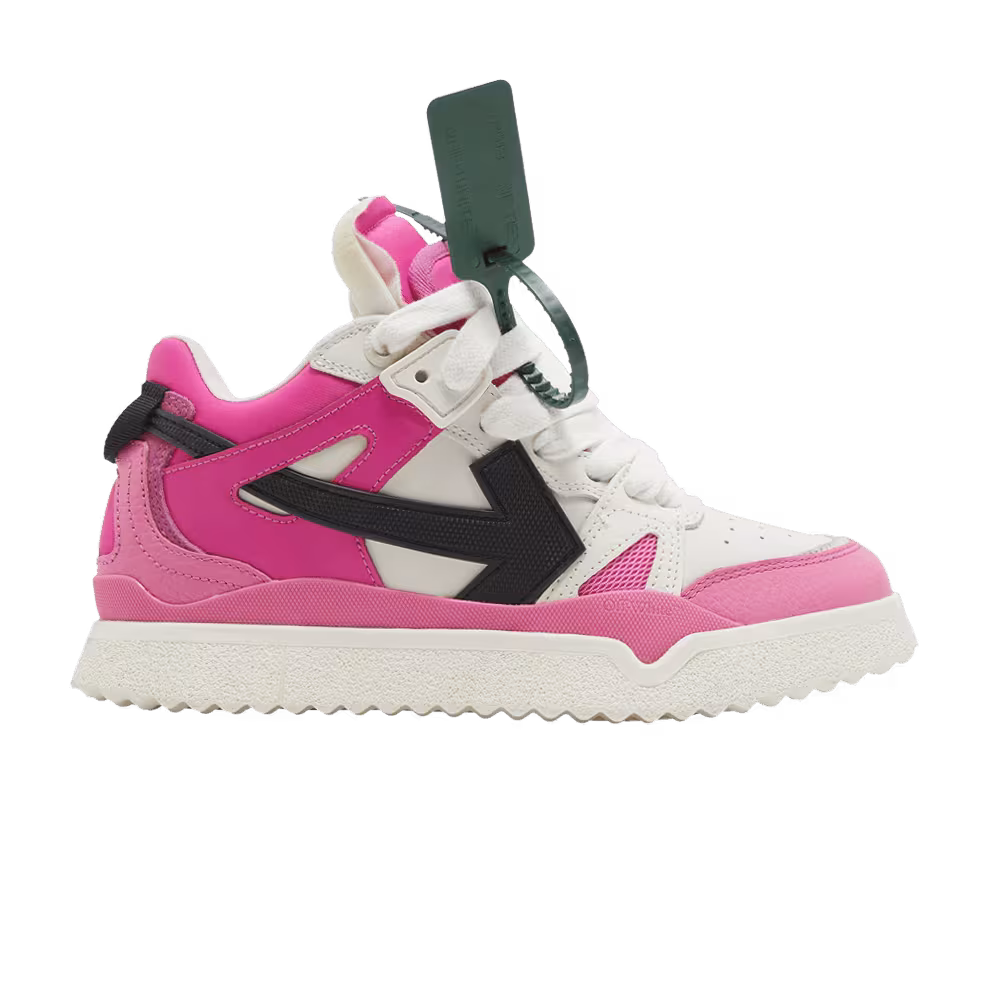 Off-White Women's New Mid Sponge Fuchsia Pink
