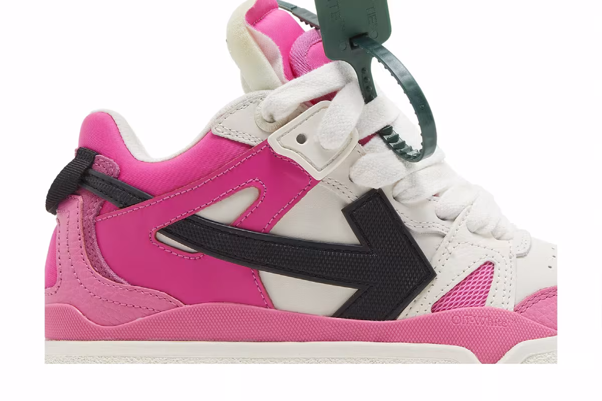 Off-White Women's New Mid Sponge Fuchsia Pink, view 3
