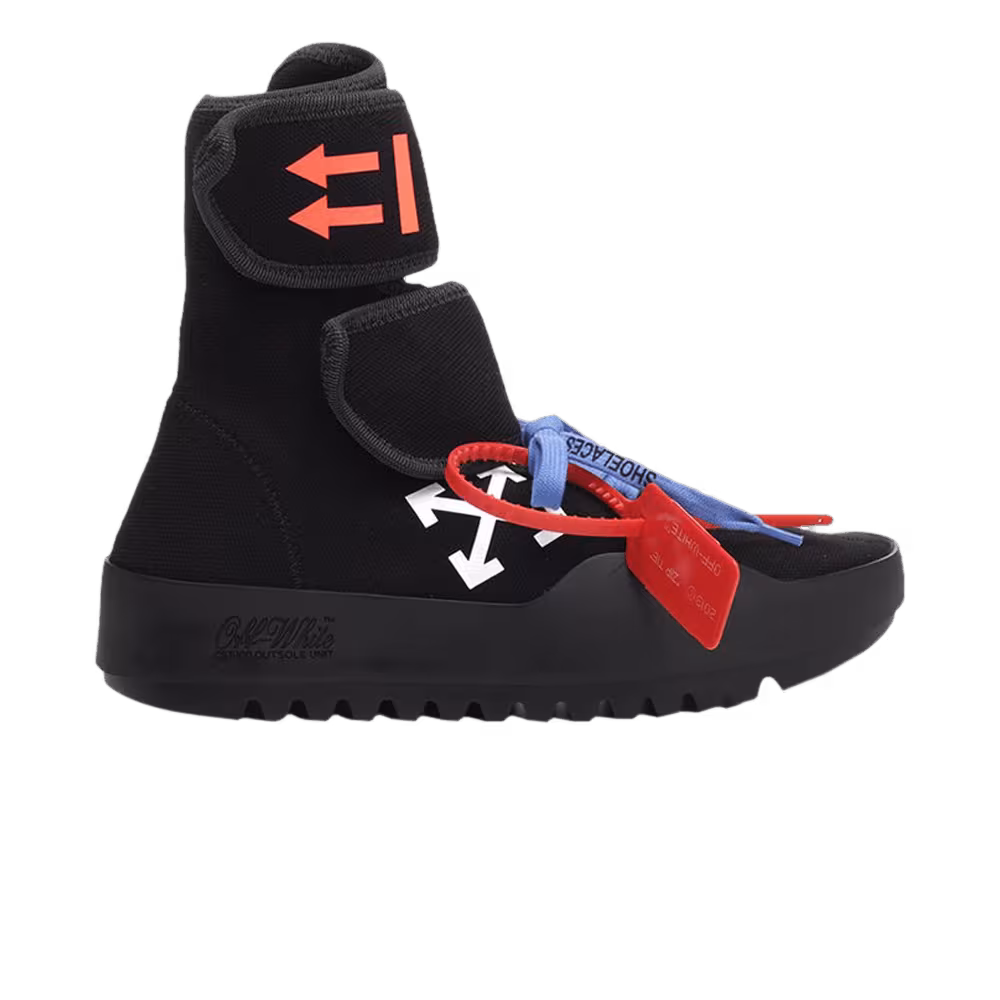Off-White Women's Moto Wrap Black White