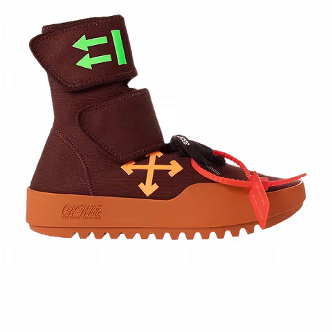 Off-White Wmns Moto Wrap Sneakers 'Burgundy'