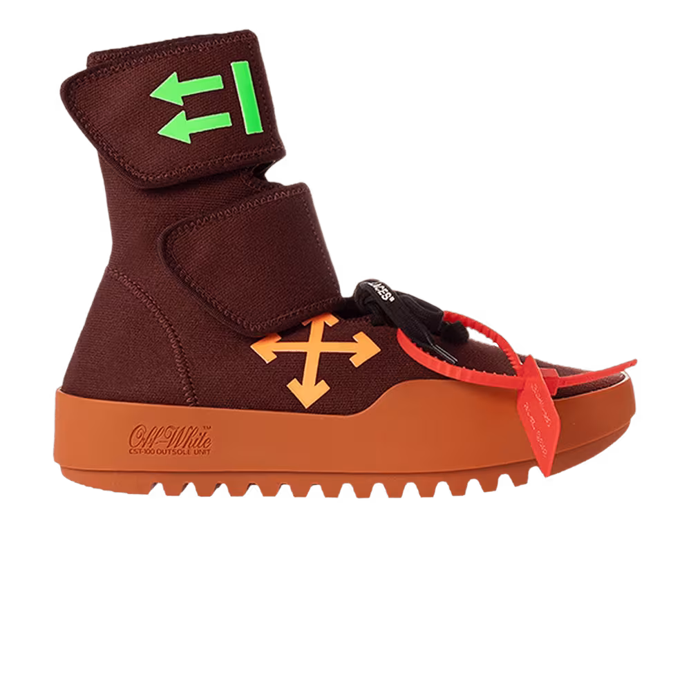 Off-White Women's Moto Wrap Sneakers Burgundy