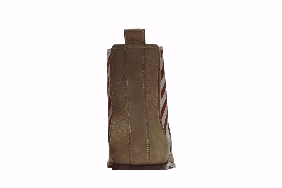 Off-White Diagonals Chelsea Boot Beige, view 8