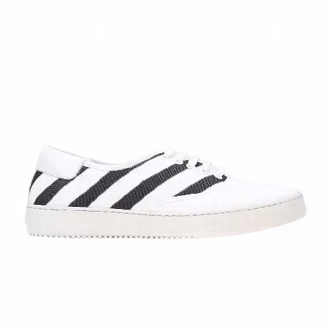 Off-White Diagonals Spray Authentic Sneaker 'White Black'