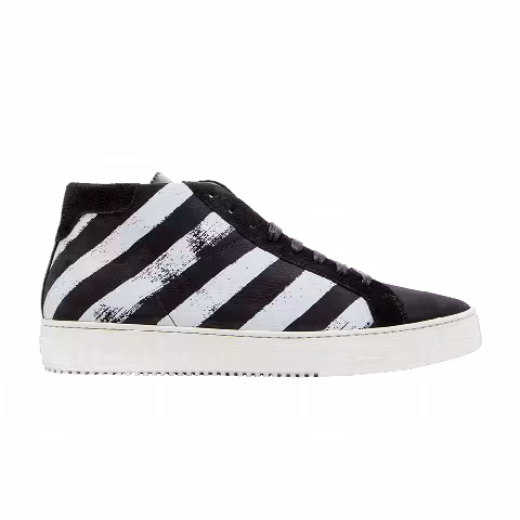 Off-White OFF WHITE Brushed Diagonals Mid 'Black'